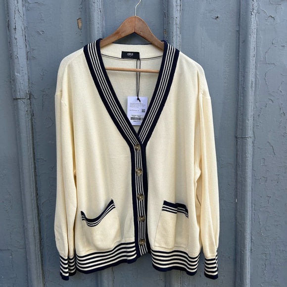Able Madilyn Varsity Sweater, BNWT, size 1X, - Picture 3 of 11